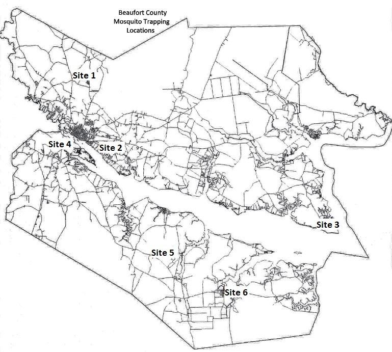 Mosquito Trapping Locations